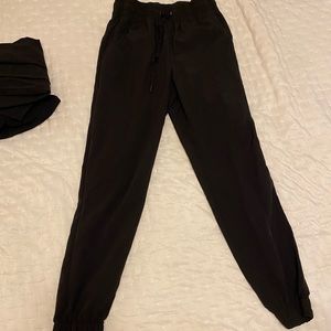 Black joggers- small-super comfy and light weight just too short for me